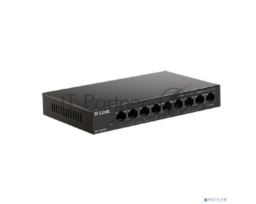 Коммутатор D-Link DES-1009MP/A1A, 9-Port Desktop Gigabit PoE Switch