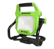 Greenworks Фонарь светодиодный Greenworks, 24V / 220V, без АКБ и ЗУ [3401307]