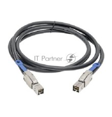 Кабель Infortrend  SAS 12G external cable, Pull type, SFF-8644 to SFF-8644 (12G to 12G), 260 Centimeters