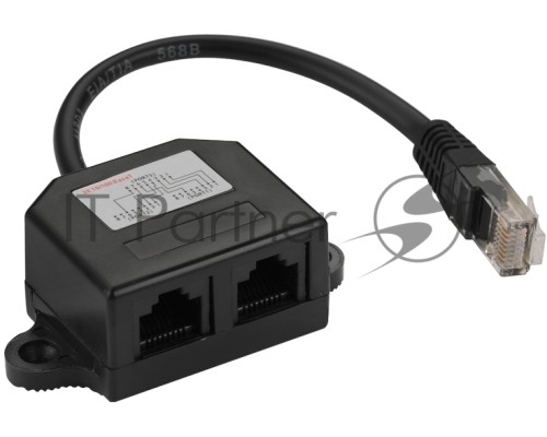 Адаптер-Y, 2 компьютерных порта