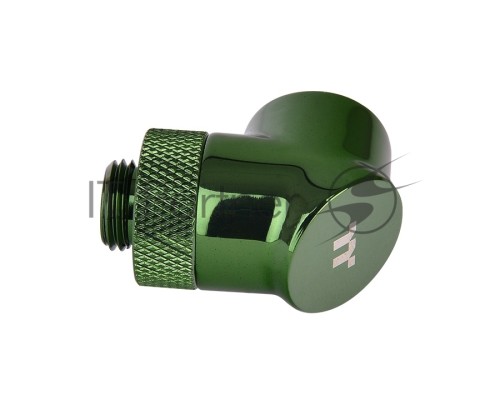 Фитинг для сво Thermaltake Pacific G1/4 90 Degree Adapter [CL-W052-CU00GR-A]  - Green/DIY LCS/Fitting/2 Pack