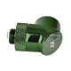 Фитинг для сво Thermaltake Pacific G1/4 90 Degree Adapter [CL-W052-CU00GR-A]  - Green/DIY LCS/Fitting/2 Pack