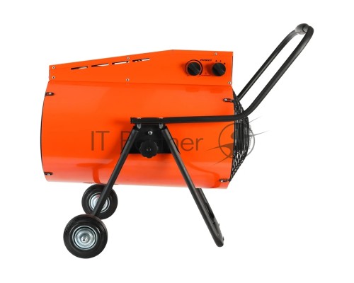 Тепловентилятор электрический Patriot PT-R 24, 380В, терморегулятор, нерж.ТЭН, вилка встраиваемая на блоке управления.