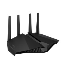 Роутер ASUS RT-AX82U // роутер 802.11b/g/n/ac/ax, до 574 + 4804Мбит/c, 2,4 + 5 гГц, 4 антенны, USB, GBT LAN ; 90IG05G0-MO3R10