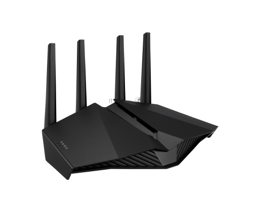 Роутер ASUS RT-AX82U // роутер 802.11b/g/n/ac/ax, до 574 + 4804Мбит/c, 2,4 + 5 гГц, 4 антенны, USB, GBT LAN ; 90IG05G0-MO3R10
