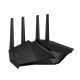 Роутер ASUS RT-AX82U // роутер 802.11b/g/n/ac/ax, до 574 + 4804Мбит/c, 2,4 + 5 гГц, 4 антенны, USB, GBT LAN ; 90IG05G0-MO3R10