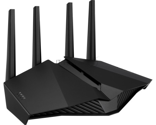 Роутер ASUS RT-AX82U // роутер 802.11b/g/n/ac/ax, до 574 + 4804Мбит/c, 2,4 + 5 гГц, 4 антенны, USB, GBT LAN ; 90IG05G0-MO3R10