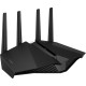 Роутер ASUS RT-AX82U // роутер 802.11b/g/n/ac/ax, до 574 + 4804Мбит/c, 2,4 + 5 гГц, 4 антенны, USB, GBT LAN ; 90IG05G0-MO3R10