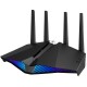 Роутер ASUS RT-AX82U // роутер 802.11b/g/n/ac/ax, до 574 + 4804Мбит/c, 2,4 + 5 гГц, 4 антенны, USB, GBT LAN ; 90IG05G0-MO3R10