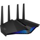 Роутер ASUS RT-AX82U // роутер 802.11b/g/n/ac/ax, до 574 + 4804Мбит/c, 2,4 + 5 гГц, 4 антенны, USB, GBT LAN ; 90IG05G0-MO3R10