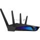Роутер ASUS RT-AX82U // роутер 802.11b/g/n/ac/ax, до 574 + 4804Мбит/c, 2,4 + 5 гГц, 4 антенны, USB, GBT LAN ; 90IG05G0-MO3R10