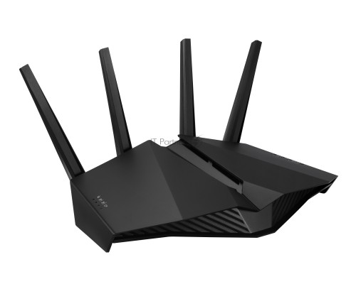 Роутер ASUS RT-AX82U // роутер 802.11b/g/n/ac/ax, до 574 + 4804Мбит/c, 2,4 + 5 гГц, 4 антенны, USB, GBT LAN ; 90IG05G0-MO3R10