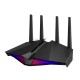 Роутер ASUS RT-AX82U // роутер 802.11b/g/n/ac/ax, до 574 + 4804Мбит/c, 2,4 + 5 гГц, 4 антенны, USB, GBT LAN ; 90IG05G0-MO3R10