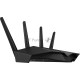 Роутер ASUS RT-AX82U // роутер 802.11b/g/n/ac/ax, до 574 + 4804Мбит/c, 2,4 + 5 гГц, 4 антенны, USB, GBT LAN ; 90IG05G0-MO3R10