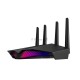Роутер ASUS RT-AX82U // роутер 802.11b/g/n/ac/ax, до 574 + 4804Мбит/c, 2,4 + 5 гГц, 4 антенны, USB, GBT LAN ; 90IG05G0-MO3R10