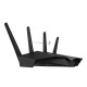 Роутер ASUS RT-AX82U // роутер 802.11b/g/n/ac/ax, до 574 + 4804Мбит/c, 2,4 + 5 гГц, 4 антенны, USB, GBT LAN ; 90IG05G0-MO3R10