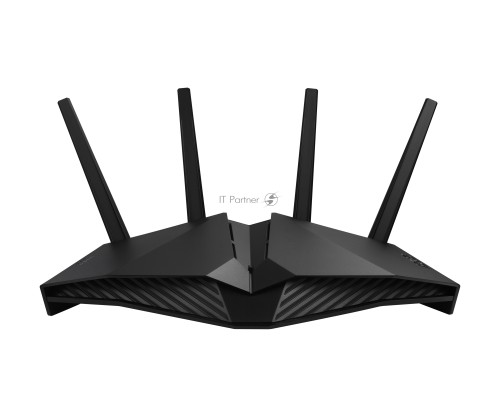 Роутер ASUS RT-AX82U // роутер 802.11b/g/n/ac/ax, до 574 + 4804Мбит/c, 2,4 + 5 гГц, 4 антенны, USB, GBT LAN ; 90IG05G0-MO3R10
