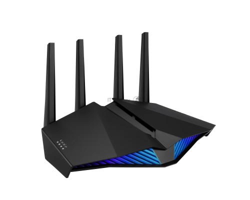 Роутер ASUS RT-AX82U // роутер 802.11b/g/n/ac/ax, до 574 + 4804Мбит/c, 2,4 + 5 гГц, 4 антенны, USB, GBT LAN ; 90IG05G0-MO3R10
