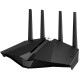 Роутер ASUS RT-AX82U // роутер 802.11b/g/n/ac/ax, до 574 + 4804Мбит/c, 2,4 + 5 гГц, 4 антенны, USB, GBT LAN ; 90IG05G0-MO3R10