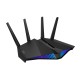 Роутер ASUS RT-AX82U // роутер 802.11b/g/n/ac/ax, до 574 + 4804Мбит/c, 2,4 + 5 гГц, 4 антенны, USB, GBT LAN ; 90IG05G0-MO3R10