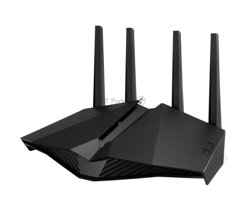 Роутер ASUS RT-AX82U // роутер 802.11b/g/n/ac/ax, до 574 + 4804Мбит/c, 2,4 + 5 гГц, 4 антенны, USB, GBT LAN ; 90IG05G0-MO3R10