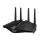 Роутер ASUS RT-AX82U // роутер 802.11b/g/n/ac/ax, до 574 + 4804Мбит/c, 2,4 + 5 гГц, 4 антенны, USB, GBT LAN ; 90IG05G0-MO3R10