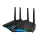 Роутер ASUS RT-AX82U // роутер 802.11b/g/n/ac/ax, до 574 + 4804Мбит/c, 2,4 + 5 гГц, 4 антенны, USB, GBT LAN ; 90IG05G0-MO3R10