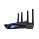 Роутер ASUS RT-AX82U // роутер 802.11b/g/n/ac/ax, до 574 + 4804Мбит/c, 2,4 + 5 гГц, 4 антенны, USB, GBT LAN ; 90IG05G0-MO3R10