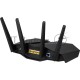 Роутер ASUS RT-AX82U // роутер 802.11b/g/n/ac/ax, до 574 + 4804Мбит/c, 2,4 + 5 гГц, 4 антенны, USB, GBT LAN ; 90IG05G0-MO3R10