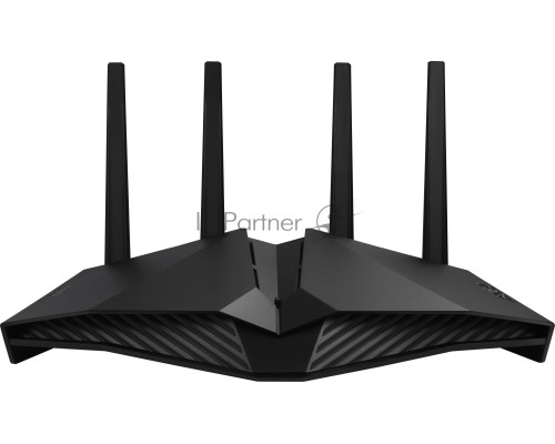 Роутер ASUS RT-AX82U // роутер 802.11b/g/n/ac/ax, до 574 + 4804Мбит/c, 2,4 + 5 гГц, 4 антенны, USB, GBT LAN ; 90IG05G0-MO3R10
