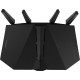Роутер ASUS RT-AX82U // роутер 802.11b/g/n/ac/ax, до 574 + 4804Мбит/c, 2,4 + 5 гГц, 4 антенны, USB, GBT LAN ; 90IG05G0-MO3R10