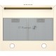Вытяжка Gorenje ширина 60 см, 650 м3/ч, Отвод воздуха и рециркуляция, цвет: слоновая кость