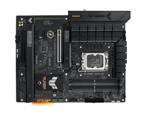 [Материнская плата] ASUS TUF GAMING B760-PLUS WIFI (Socket 1700, ATX, 4xDDR5(192GB), DP/HDMI, 1xPCIe 5.0x16/1xPCIe 3.0x16/2xPCIe 3.0, 1xLAN (2.5GbE), Wi-Fi, BT, 4xSATA 6Gb/s, 3xM.2, 1xType-C, 4xUSB 3.2, 1xUSB 2.0)