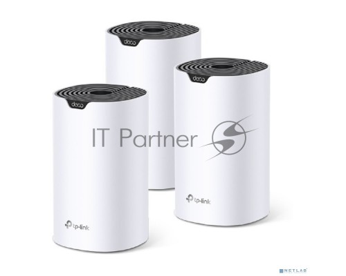 Роутер TP-Link AC1200 whole home WiFi system, 300Mbps at 2.4GHz and 867Mbps at 5GHz, M4R+M3W, 2 Giga Ethernet ports for M4R, support Router and Access Point mode, support IPTV, support IPv6, TP-Link Mesh technology, Auto Path Selection, 802.11k/v/r fast 