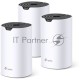 Роутер TP-Link AC1200 whole home WiFi system, 300Mbps at 2.4GHz and 867Mbps at 5GHz, M4R+M3W, 2 Giga Ethernet ports for M4R, support Router and Access Point mode, support IPTV, support IPv6, TP-Link Mesh technology, Auto Path Selection, 802.11k/v/r fast 