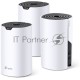 Роутер TP-Link AC1200 whole home WiFi system, 300Mbps at 2.4GHz and 867Mbps at 5GHz, M4R+M3W, 2 Giga Ethernet ports for M4R, support Router and Access Point mode, support IPTV, support IPv6, TP-Link Mesh technology, Auto Path Selection, 802.11k/v/r fast 