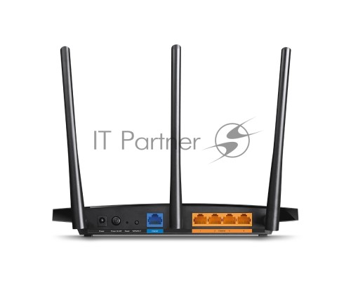 Роутер TP-Link AC1900 Dual Band Wireless Gigabit Router, 600Mbps at 2.4G and 1300Mbps at 5G, 3 external antennas, support MU-MIMO, Beamforming, Airtime Fairness, support Router & AP mode, support Russia PPTP/L2TP/PPPoE,  support IGMP Snooping/Proxy