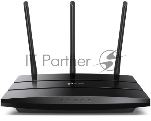 Роутер TP-Link AC1900 Dual Band Wireless Gigabit Router, 600Mbps at 2.4G and 1300Mbps at 5G, 3 external antennas, support MU-MIMO, Beamforming, Airtime Fairness, support Router & AP mode, support Russia PPTP/L2TP/PPPoE,  support IGMP Snooping/Proxy