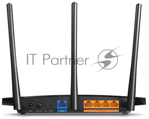 Роутер TP-Link AC1900 Dual Band Wireless Gigabit Router, 600Mbps at 2.4G and 1300Mbps at 5G, 3 external antennas, support MU-MIMO, Beamforming, Airtime Fairness, support Router & AP mode, support Russia PPTP/L2TP/PPPoE,  support IGMP Snooping/Proxy