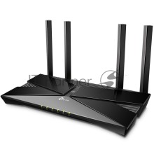 Роутер TP-Link AX3000 Dual Band Wireless Gigabit Router, Next-Gen Gigabit Wi-Fi 6, 2402Mbps at 5G and 574Mbps at 2.4G, Dual-Core Intel CPU, 1*USB 3.0 Port, 4 external antennas, support NitroQAM,OFDMA,MU-MIMO,Airtime Fairness,Beamforming, support Russia P