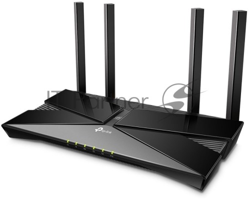 Роутер TP-Link AX3000 Dual Band Wireless Gigabit Router, Next-Gen Gigabit Wi-Fi 6, 2402Mbps at 5G and 574Mbps at 2.4G, Dual-Core Intel CPU, 1*USB 3.0 Port, 4 external antennas, support NitroQAM,OFDMA,MU-MIMO,Airtime Fairness,Beamforming, support Russia P