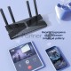 Роутер TP-Link AX3000 Dual Band Wireless Gigabit Router, Next-Gen Gigabit Wi-Fi 6, 2402Mbps at 5G and 574Mbps at 2.4G, Dual-Core Intel CPU, 1*USB 3.0 Port, 4 external antennas, support NitroQAM,OFDMA,MU-MIMO,Airtime Fairness,Beamforming, support Russia P