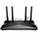 Роутер TP-Link AX3000 Dual Band Wireless Gigabit Router, Next-Gen Gigabit Wi-Fi 6, 2402Mbps at 5G and 574Mbps at 2.4G, Dual-Core Intel CPU, 1*USB 3.0 Port, 4 external antennas, support NitroQAM,OFDMA,MU-MIMO,Airtime Fairness,Beamforming, support Russia P