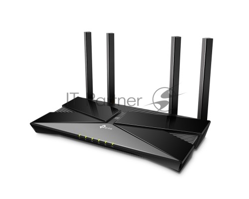 Роутер TP-Link AX3000 Dual Band Wireless Gigabit Router, Next-Gen Gigabit Wi-Fi 6, 2402Mbps at 5G and 574Mbps at 2.4G, Dual-Core Intel CPU, 1*USB 3.0 Port, 4 external antennas, support NitroQAM,OFDMA,MU-MIMO,Airtime Fairness,Beamforming, support Russia P