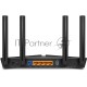 Роутер TP-Link AX3000 Dual Band Wireless Gigabit Router, Next-Gen Gigabit Wi-Fi 6, 2402Mbps at 5G and 574Mbps at 2.4G, Dual-Core Intel CPU, 1*USB 3.0 Port, 4 external antennas, support NitroQAM,OFDMA,MU-MIMO,Airtime Fairness,Beamforming, support Russia P