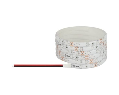 [Светодиодная лента] ЭРА Б0059898 Светодиодная лента LS2835 -4,8-60-12-G-IP65-1 year-5m, зеленый, 5м