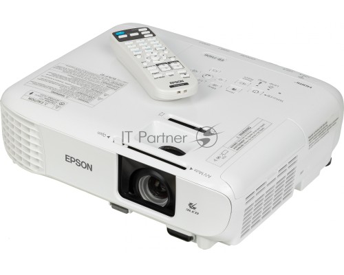 Проектор Epson EB-FH06 white (LCD, 1920×1080, 3500Lm, 16000:1, 2.7 kg) (V11H974040)