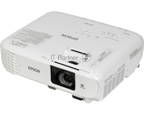 Проектор Epson EB-FH06 white (LCD, 1920×1080, 3500Lm, 16000:1, 2.7 kg) (V11H974040)