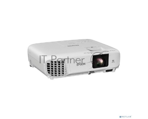 Проектор Epson EB-FH06 white (LCD, 1920×1080, 3500Lm, 16000:1, 2.7 kg) (V11H974040)
