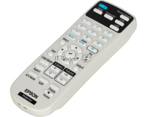 Проектор Epson EB-FH06 white (LCD, 1920×1080, 3500Lm, 16000:1, 2.7 kg) (V11H974040)